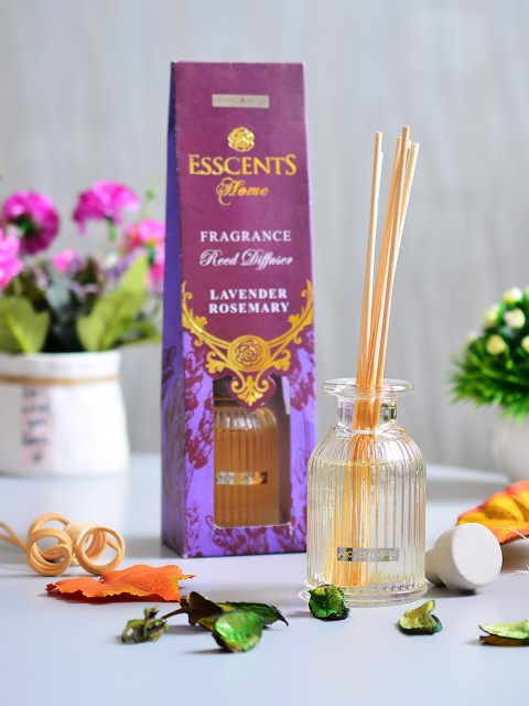 

Archies Love Gifts Lavender Rosemary Aromatherapy Reed Diffuser 80 ml, Purple