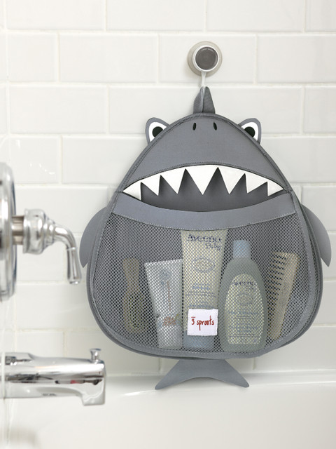 

3sprouts Grey Bathroom Caddy