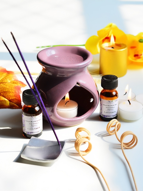 

Archies Love Gifts Purple Incense & Oil Burner Gift Set