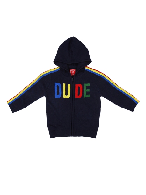 

Chirpie Pie by Pantaloons Boys Navy Blue Printed Pullover