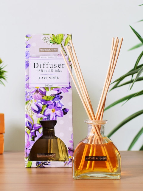 

Archies Love Gifts Lavender Aromatherapy Reed Diffuser 100 ml, Purple