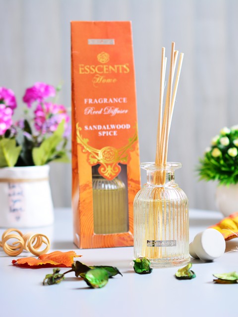 

Archies Love Gifts Sandalwood Spice Aromatherapy Reed Diffuser 80 ml, Orange