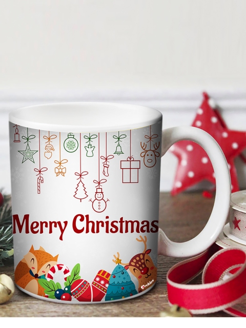 

Archies Off-White Printed Ceramic Coffee Mug