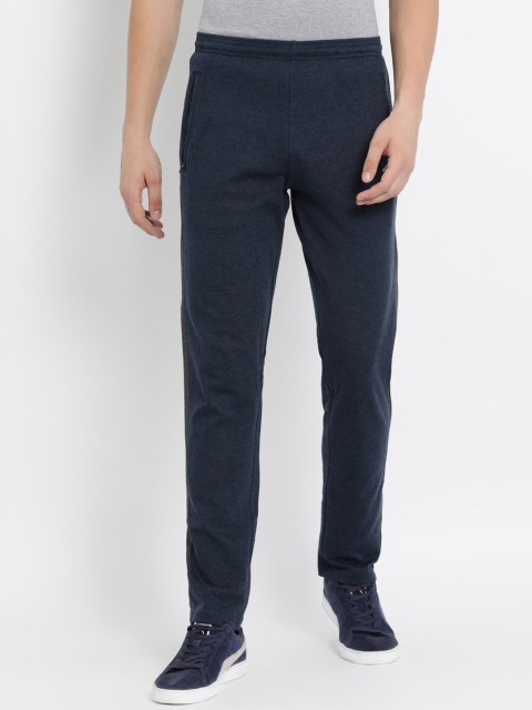 

Crocodile Men Navy Blue Slim Fit Solid Track Pants