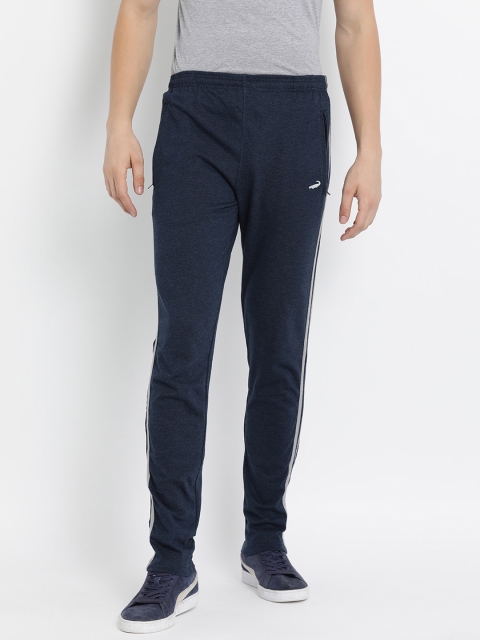 

Crocodile Men Navy Blue Solid Track Pants