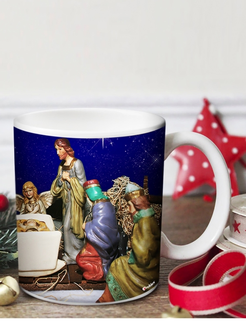 

Archies Multicoloured Printed Ceramic Coffee Mug, Multi