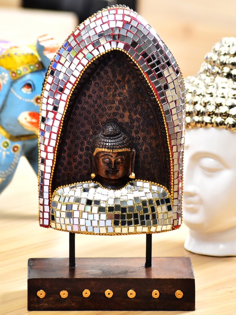 

Archies Brown Buddha Head Statue