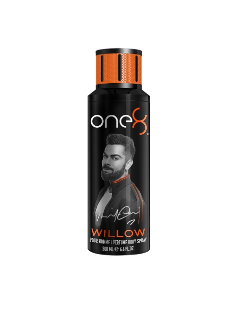 

One8 Men Willow Perfume Body Spray 200 ml, Transparent