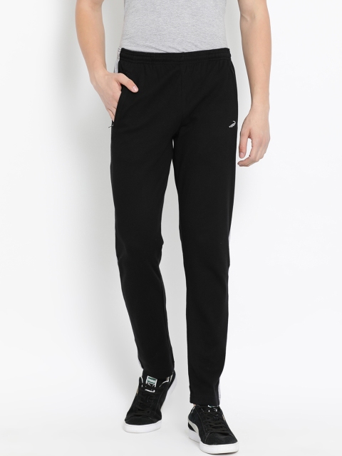 

Crocodile Men Black Solid Track Pants