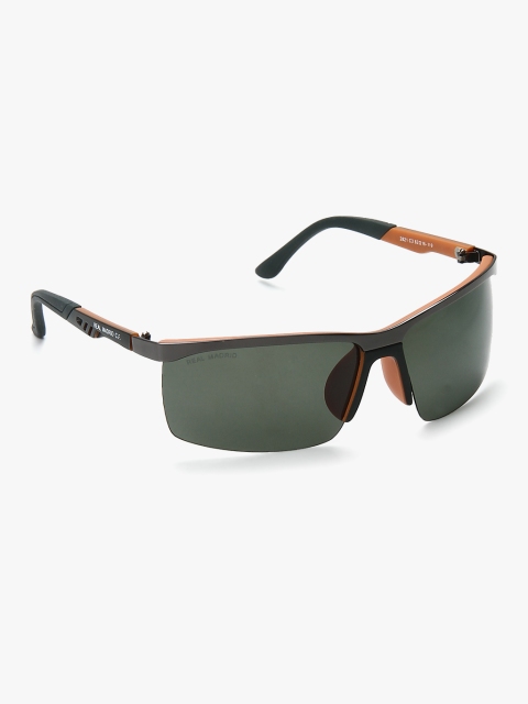 Wrap Around Sunglasses, Green