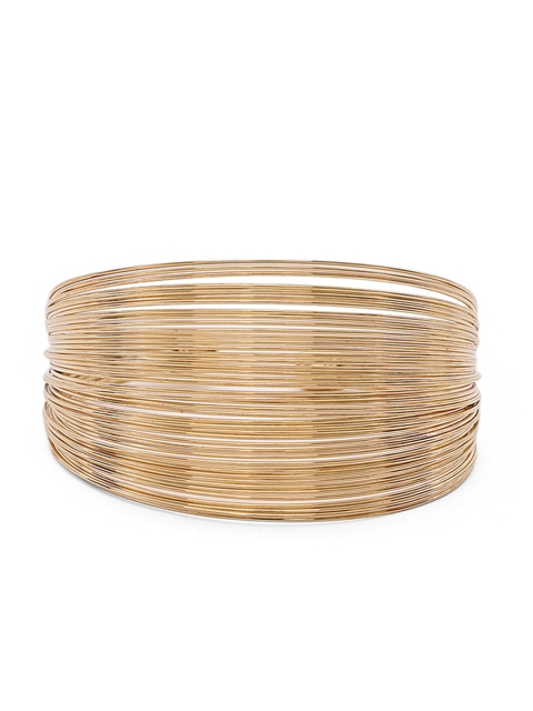 

Kazo Gold-Toned Alloy Gold-Plated Cuff Bracelet