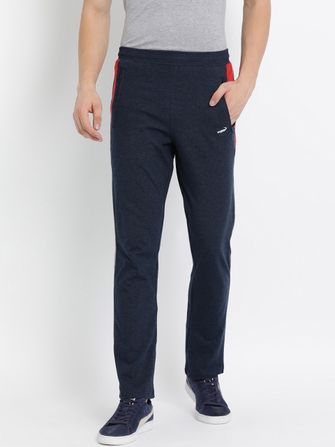

Crocodile Men Navy Blue Solid Track Pants