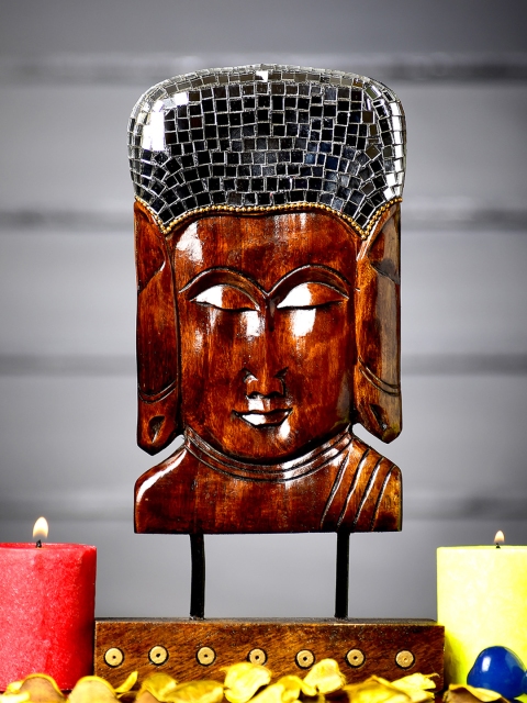 

Archies Brown Buddha Head Statue