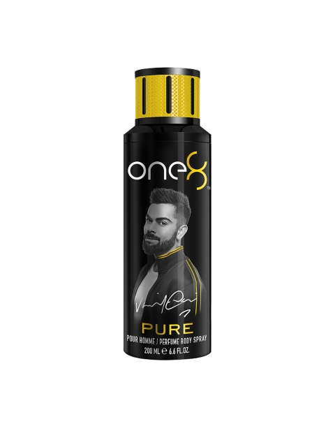

One8 Men Pure Perfume Body Spray 200 ml, Transparent