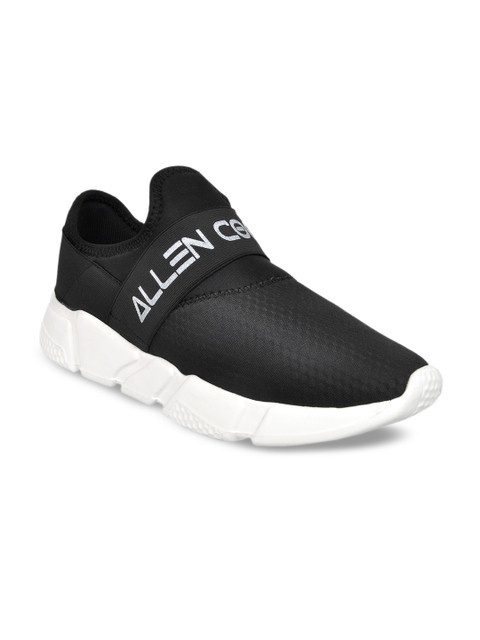 

Allen Cooper Men Black Running Shoes