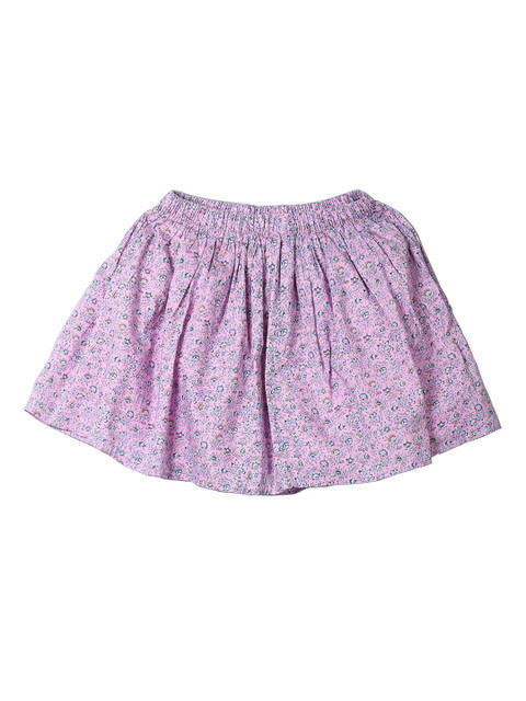 

GAP Girls Purple Floral Print Flippy Skirt
