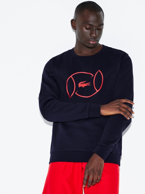 

Navy Blue Printed Sweatshirt
