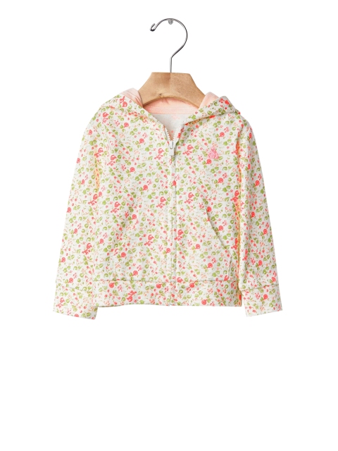 

GAP Girls Multicoloured Spring Floral Zip Hoodie, Multi
