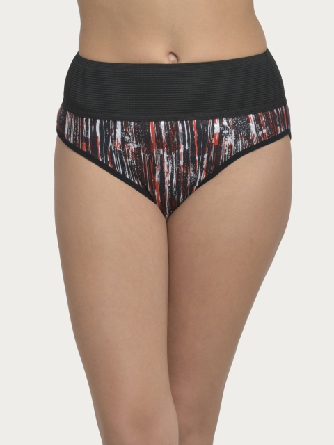 

Clovia Women Black Printed Hipster Briefs PN2890P04XL