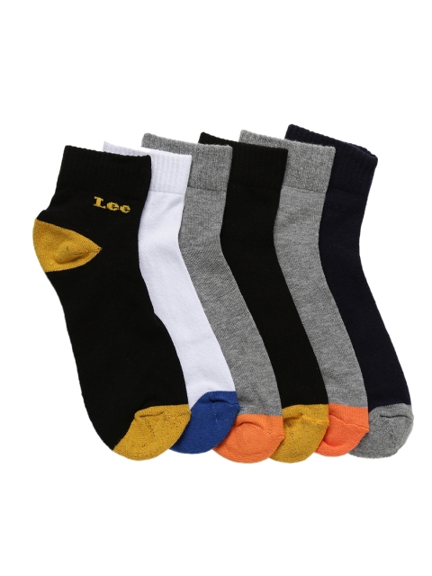 

Lee Men Pack of 6 Assorted Ankle-Length Socks