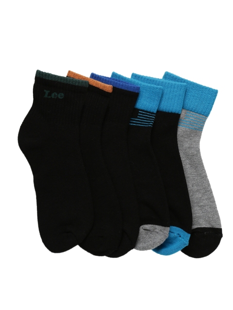 

Lee Men Pack of 6 Assorted Ankle-Length Socks