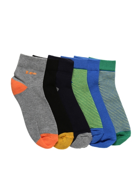 

Lee Men Pair of 6 Assorted Ankle-Length Socks