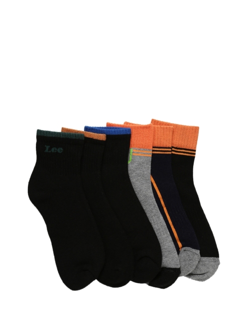 

Lee Men Pack of 6 Assorted Ankle-Length Socks