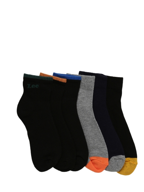 

Lee Men Pack of 6 Assorted Ankle-Length Socks