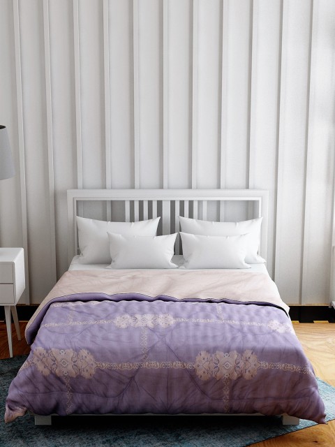 

EverHOME Lavender Floral Supersoft Flano 180 GSM Double A/C Comforter