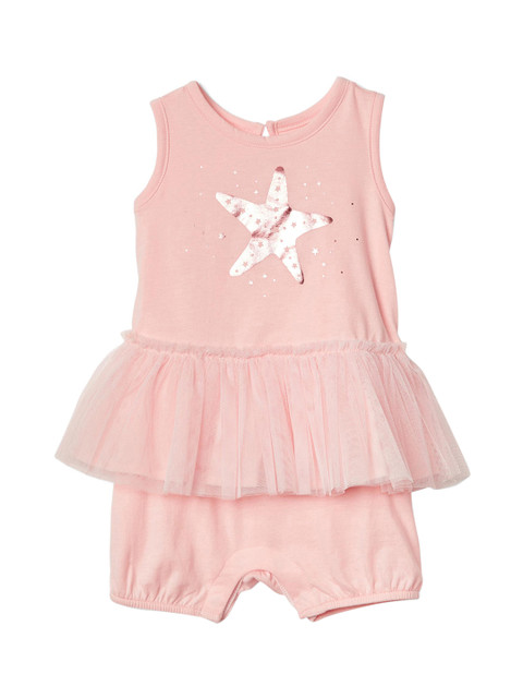 

GAP Girls Pink Shiny Starfish Tutu One-Piece