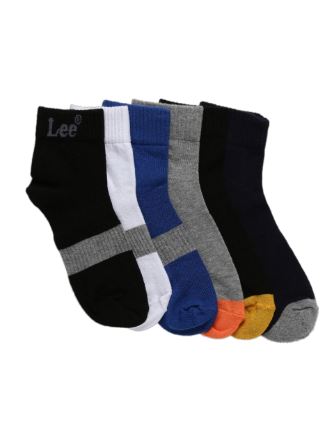 

Lee Men Pack of 6 Assorted Ankle-Length Socks