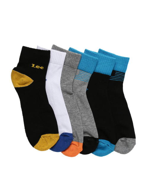 

Lee Men Pack of 6 Assorted Ankle-Length Socks