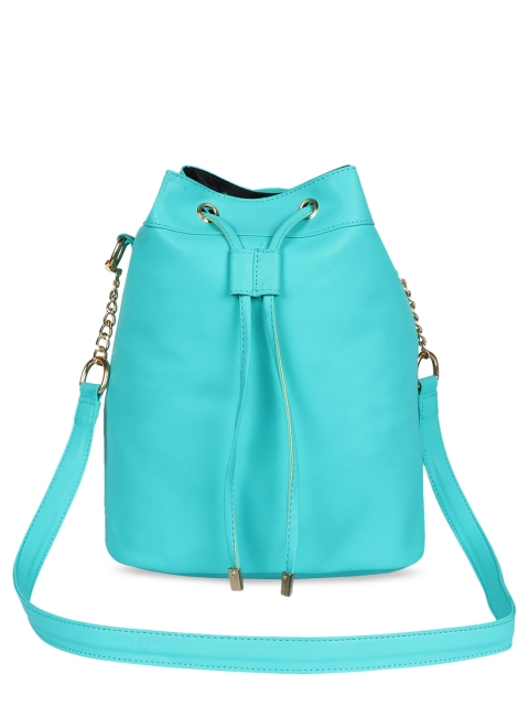 

Lychee bags Green Solid Sling Bag