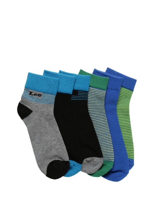 

Lee Men Pack of 6 Assorted Ankle-Length Socks