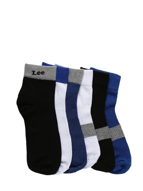 

Lee Men Pack of 6 Assorted Ankle-Length Socks