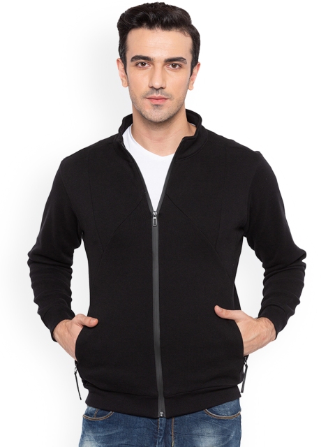 

Status Quo Men Black Solid Sweatshirt