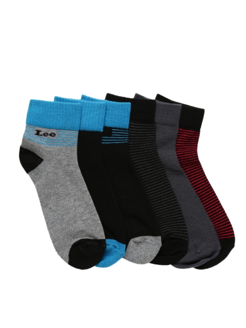 

Lee Men Pair of 6 Assorted Ankle-Length Socks