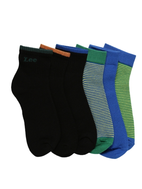 

Lee Men Pack of 6 Assorted Ankle-Length Socks