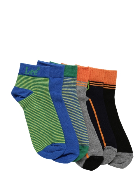 

Lee Men Pack of 6 Assorted Ankle-Length Socks