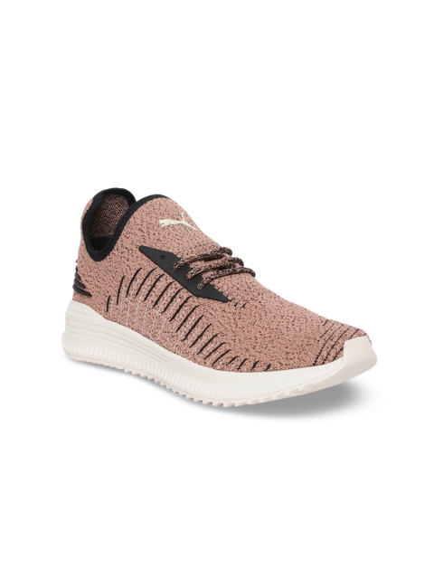 

Puma Men Peach-Coloured AVID evoKNIT Sneakers