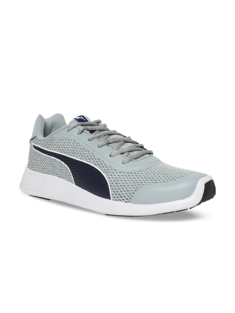 

Puma Men Grey FST Runner v2 IDP Quarry-Peacoat-Puma Wh Shoes