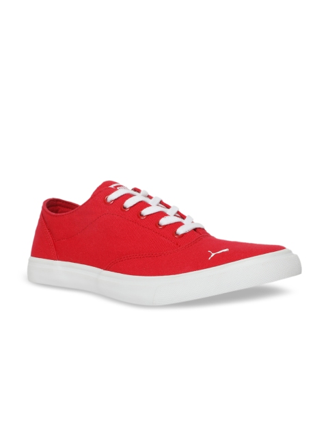 

Puma Men Red Solid Sneakers
