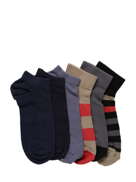 

Levis Men's Pack of 6 Assorted Ankle-Length Socks