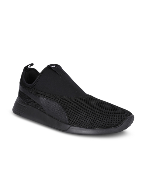 Puma Black ST Trainer Evo v2 Slip On Shoes