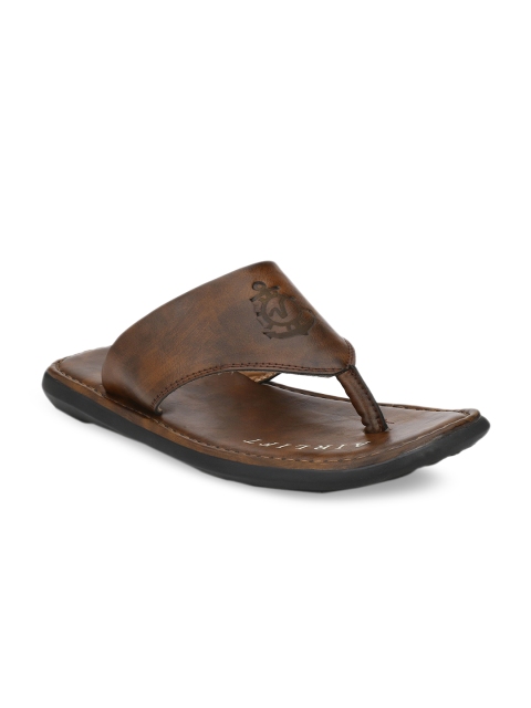 

Azzaro Black Men Brown Comfort Sandals