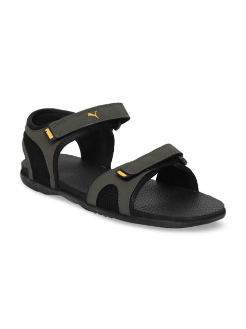 

Puma Men Olive Green Comfort Sandals