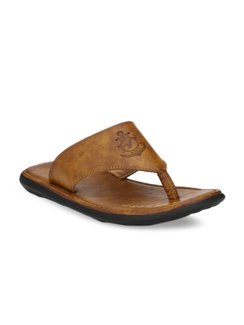 

Azzaro Black Men Khaki Comfort Sandals, Tan