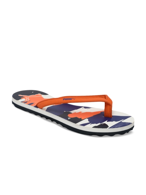 

Puma Women Orange Solid Thong Flip-Flops