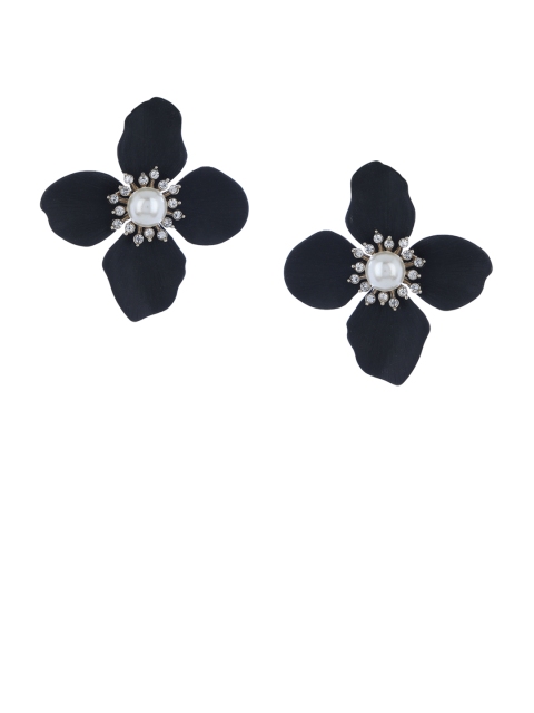 

Forever New Black Floral Studs