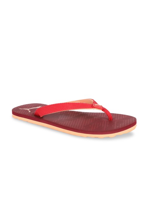 

Puma Men Maroon Solid Slip-On